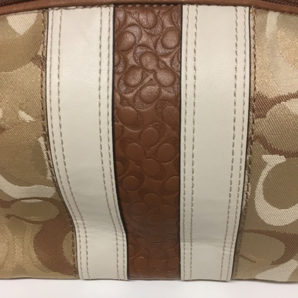 Coach signature mini purse, 8” x 6” - Picture 2 of 13